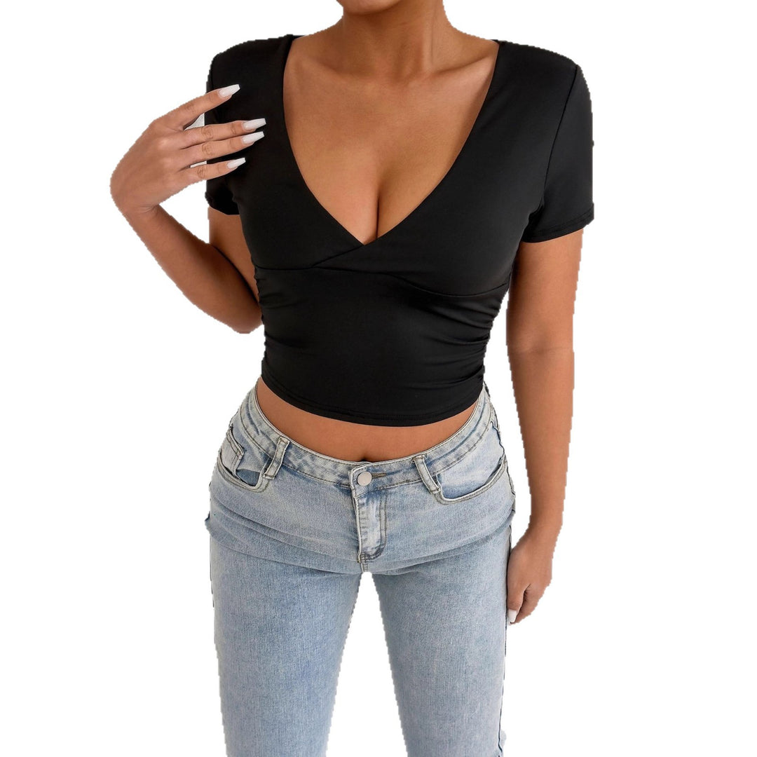 Damer Korte erme-bodycon Overdel Skjora