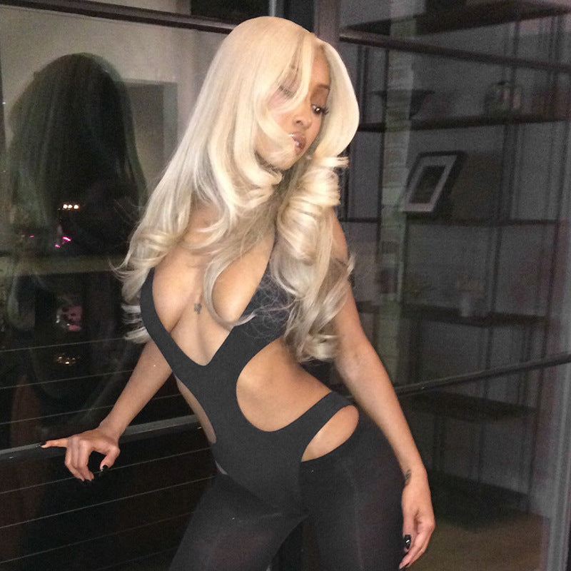 Dame Off-Shoulder Éniedeler med Cut-Out-detaljer Skjora
