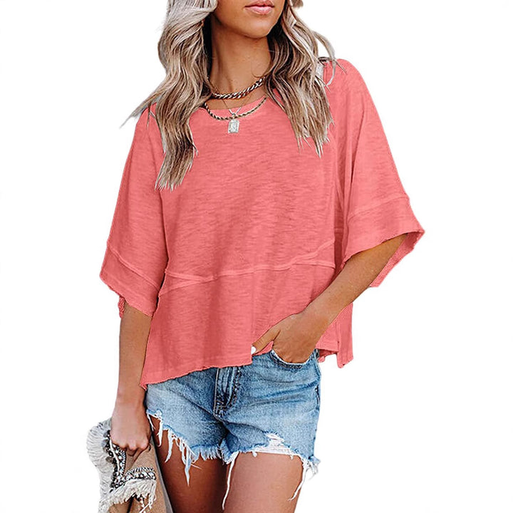 Damer oversized sommerplagg med løs passform og avslappet design Skjora