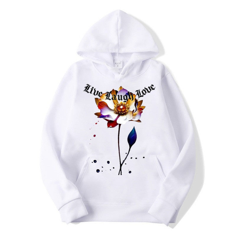Kvinnegenser med blomsterkunsttrykk Skjora