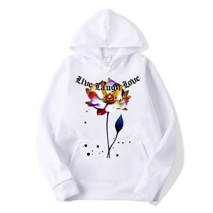 Kvinnegenser med blomsterkunsttrykk Skjora