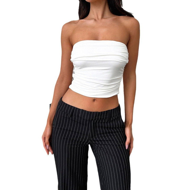 Women's Ruched Bustier Top Skjora