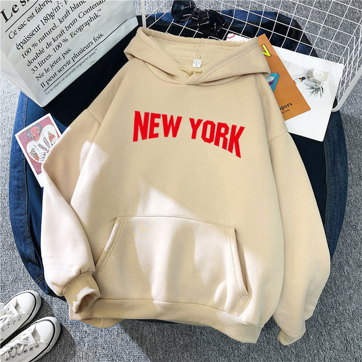 Dame hettegenser med stilfullt New York-design Skjora