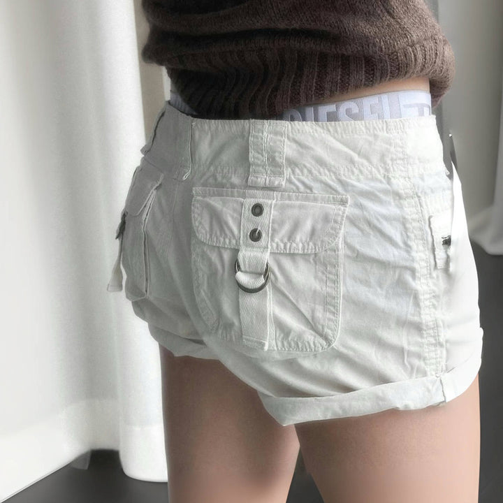Dame lette shorts med praktiske glidelåslommer Skjora
