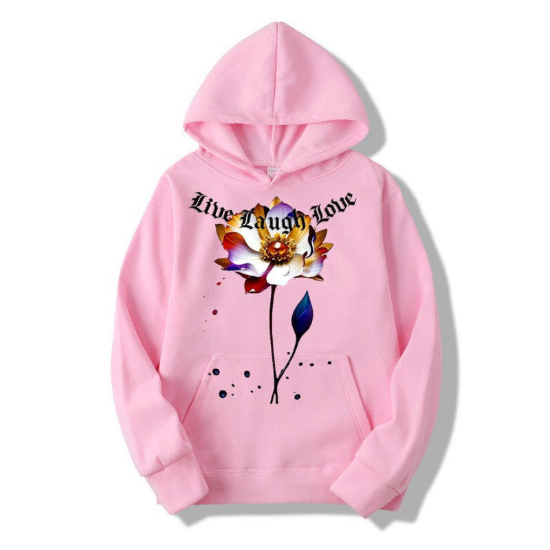 Kvinnegenser med blomsterkunsttrykk Skjora