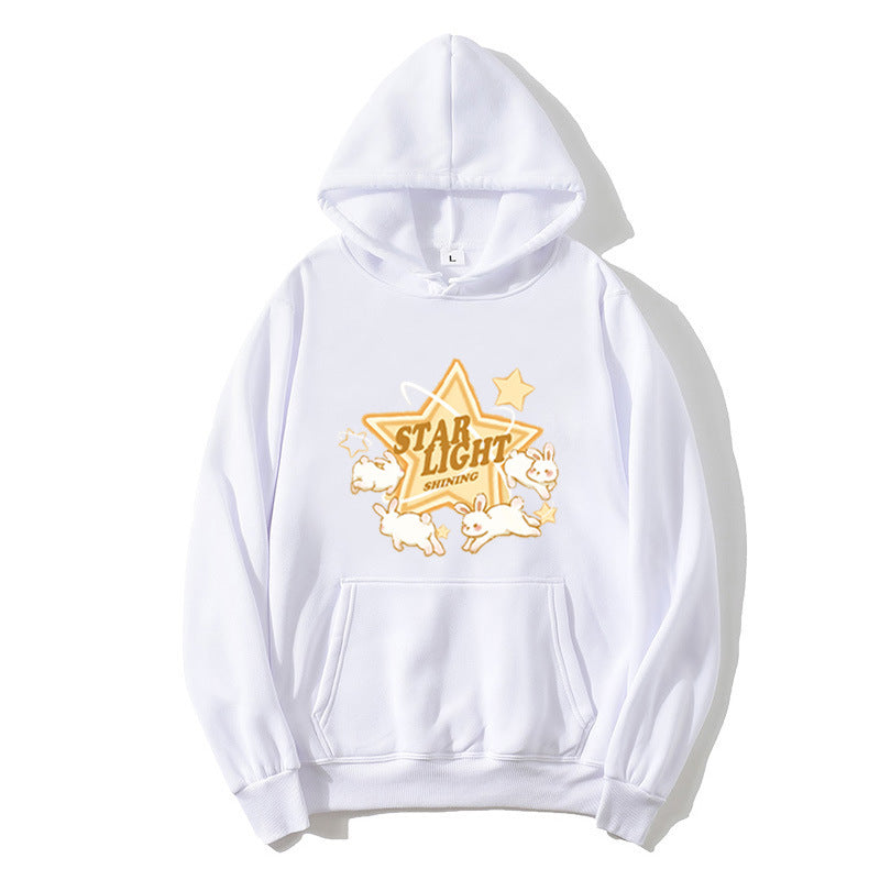 Damen Kapuzenpullover mit verspieltem Märchenmotiv Skjora