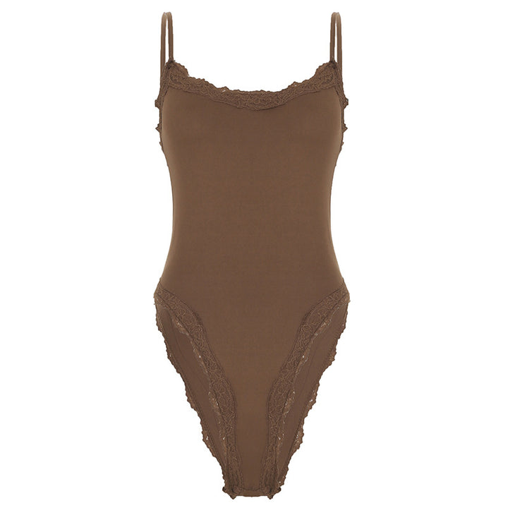 Dame Body med elegante spissdetaljer Skjora