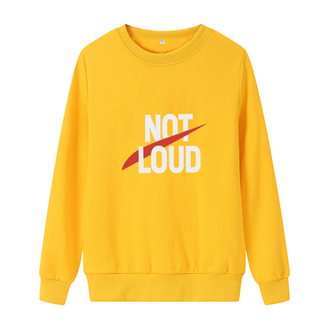 Damegen Sweatshirt med kreativt påskrift Skjora