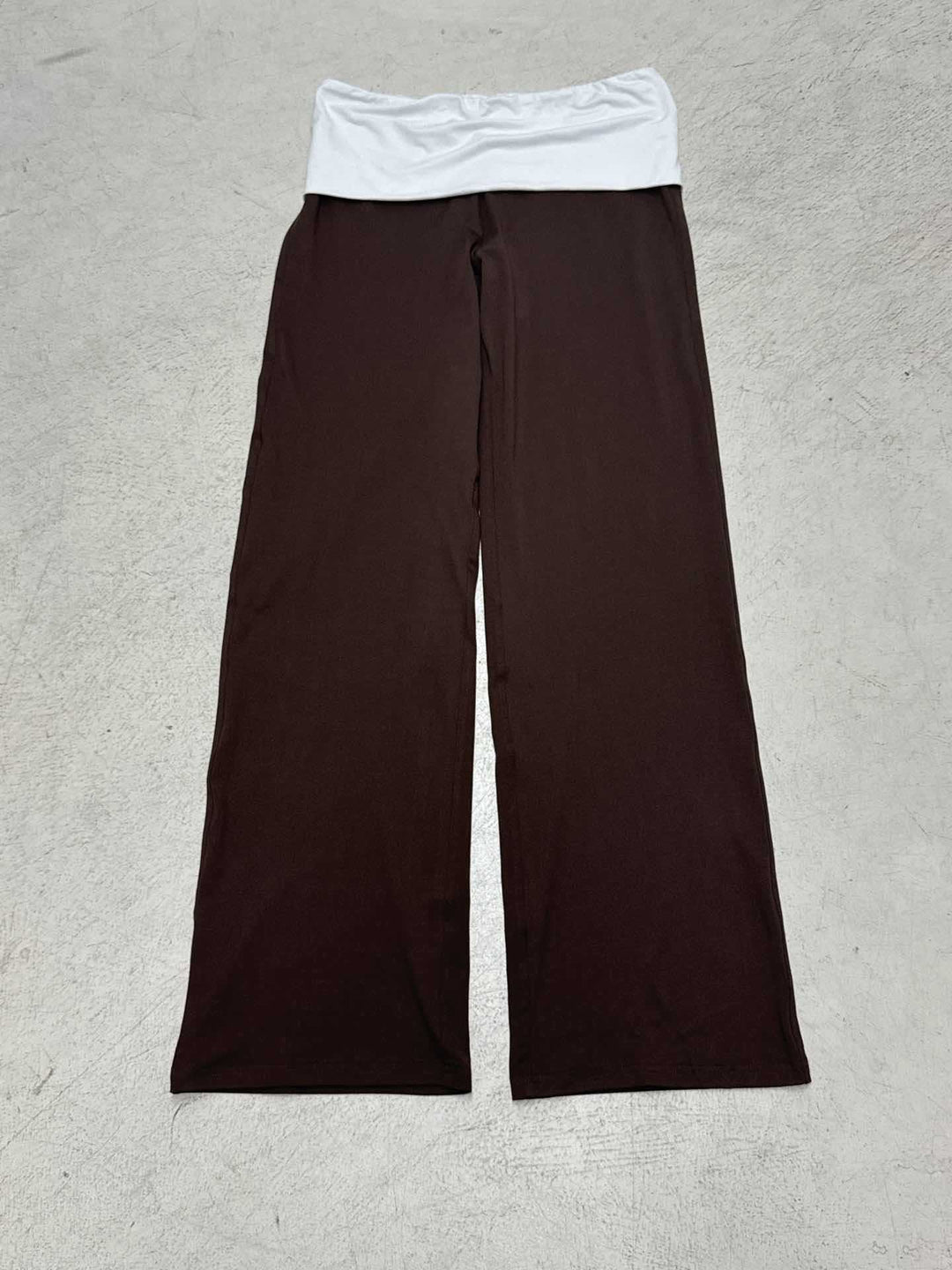 Dame Flared-Leggings med blomstermønster og høy liv Skjora