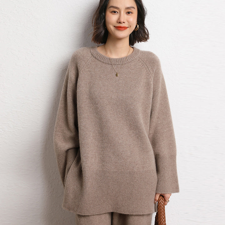 Damer Moderne Oversized Genser Skjora