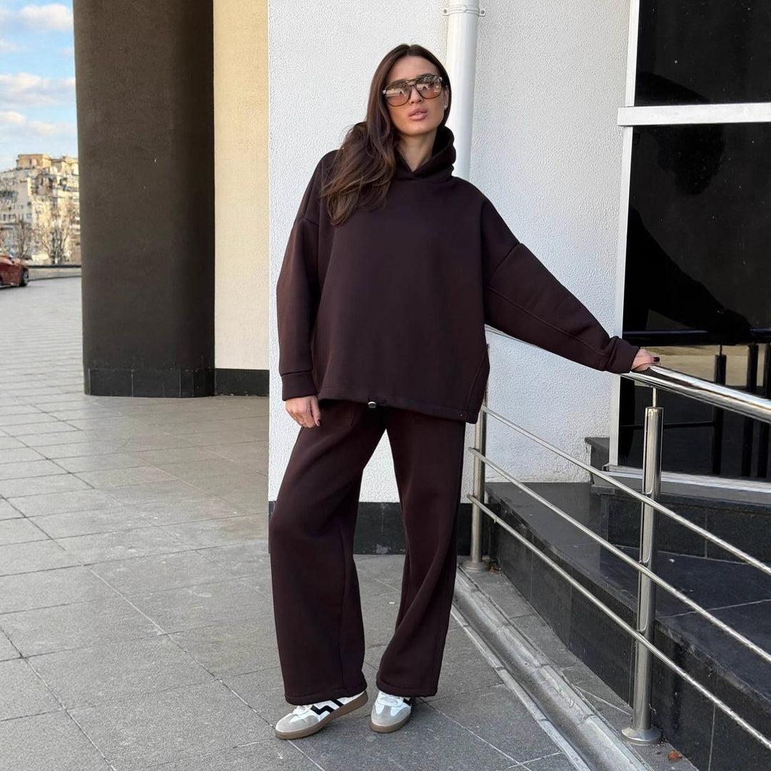 Dame casual hoodie og jogger kombinasjon Skjora
