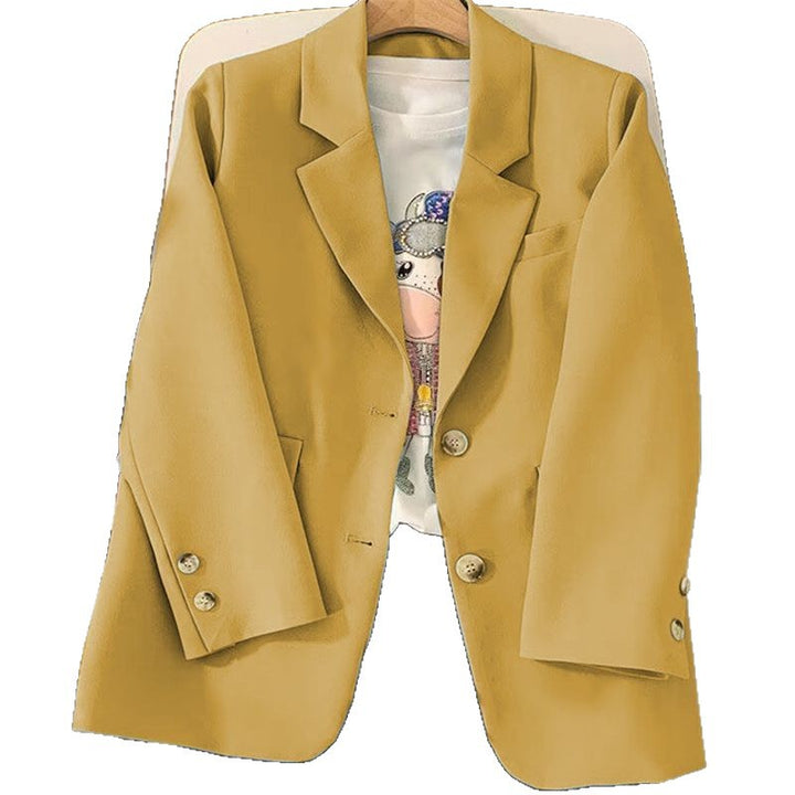 Dames elegant blazer med dobbelt knapplist Skjora