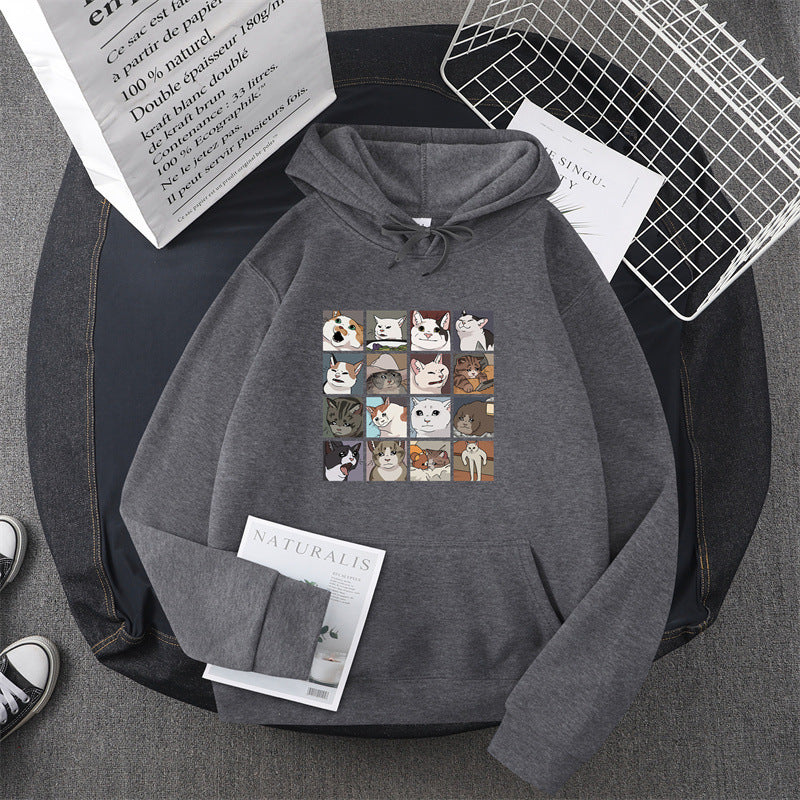 Kvinnes Sweatshirt med Dyremotiv Skjora