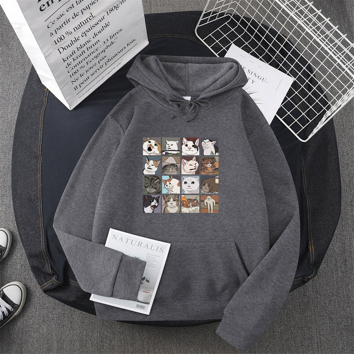 Kvinnes Sweatshirt med Dyremotiv Skjora