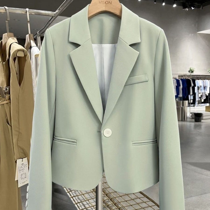 Dame elegant og skreddersydd blazer med slanke reverser Skjora