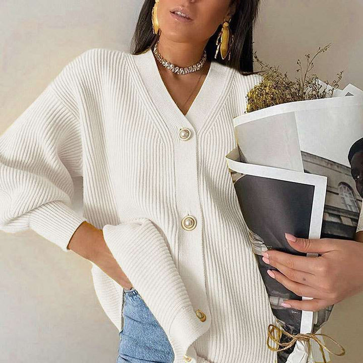 Dame oversized cardigan Skjora