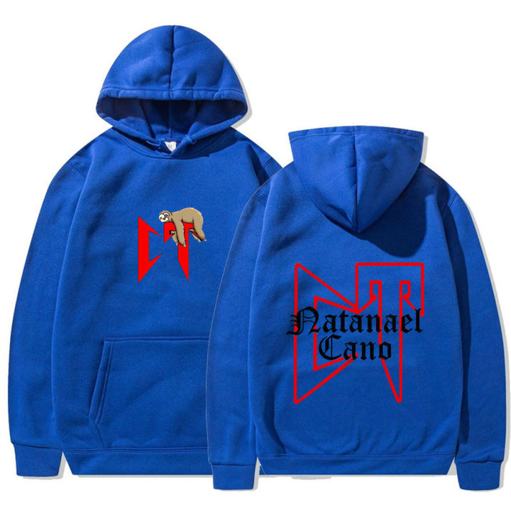 Dame hoodie med kreative dyremotiver og høykvalitets fleece Skjora