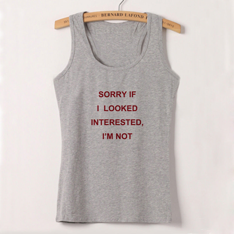 Dame cropped T-skjorte med morsom slogan trykk Skjora