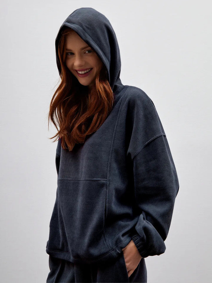 Kvinnens cozy fleece fritidssett Skjora