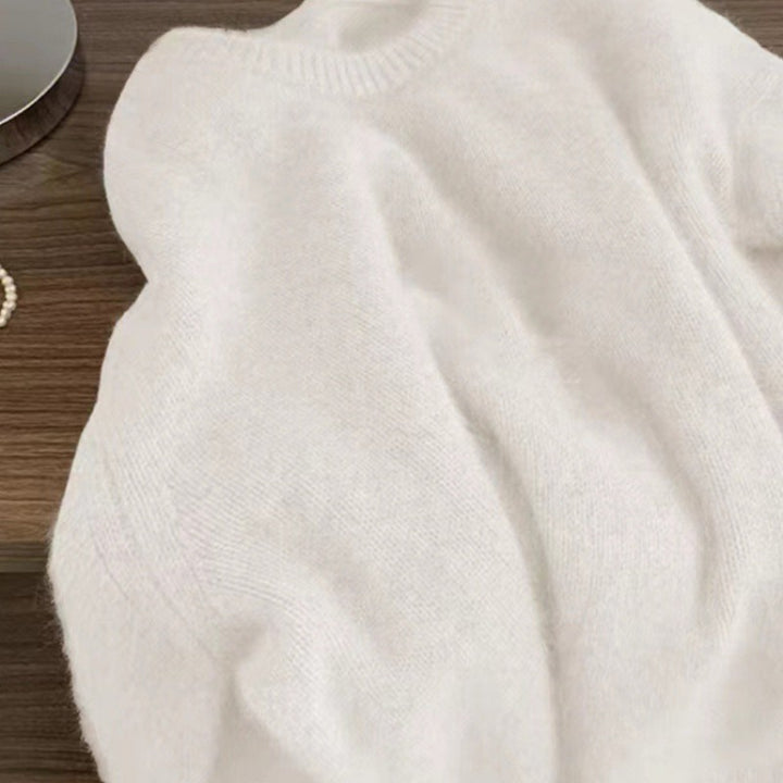 Damer Cozy Genser laget av fin strikkeblanding Skjora