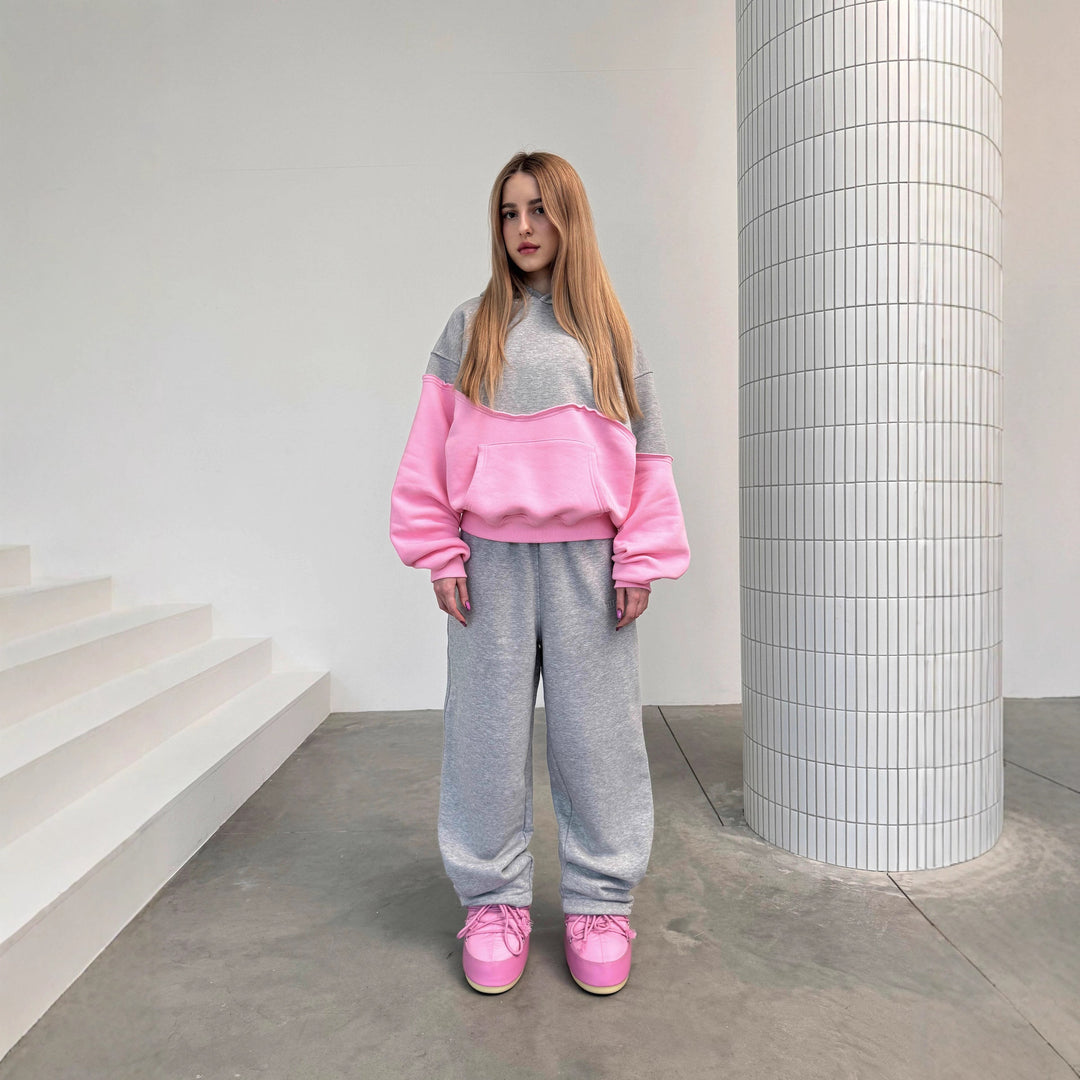 Dame sportiv loungewear-set med moderne design Skjora