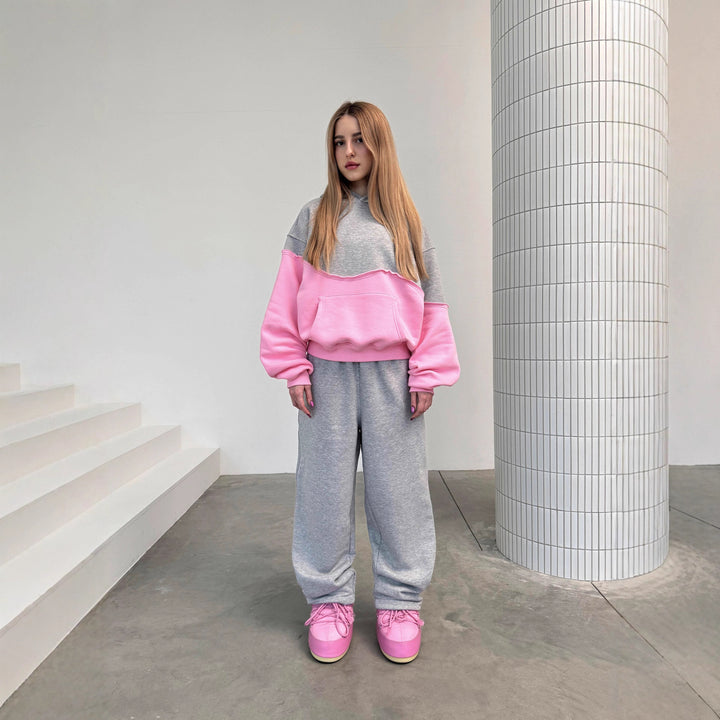 Dame sportiv loungewear-set med moderne design Skjora