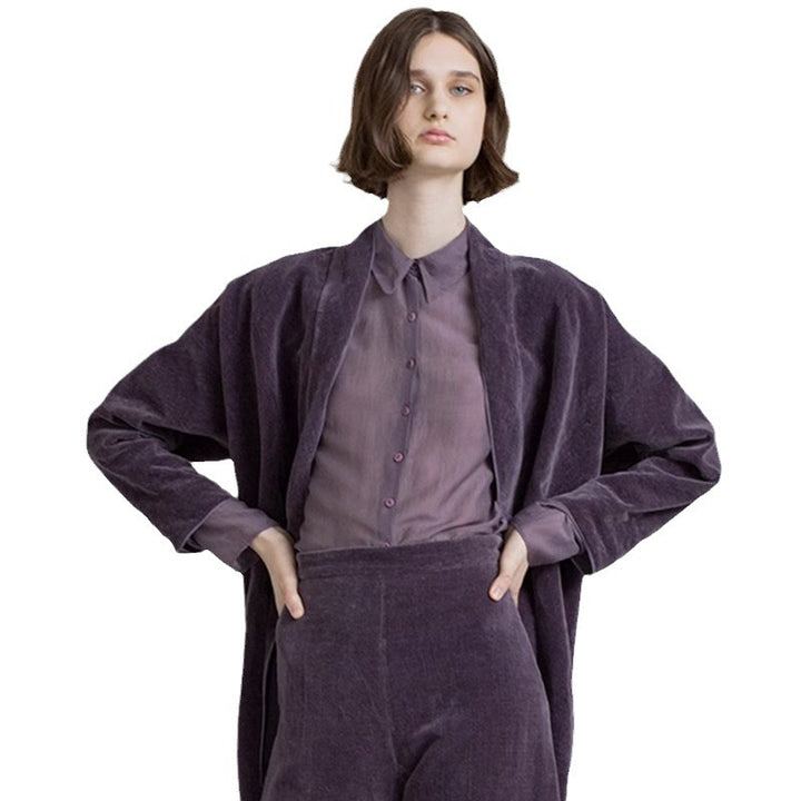 Damer elegante og transparente bluse Skjora