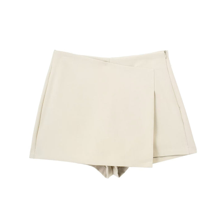Dame sportliche shorts med elegant lagdelt design Skjora