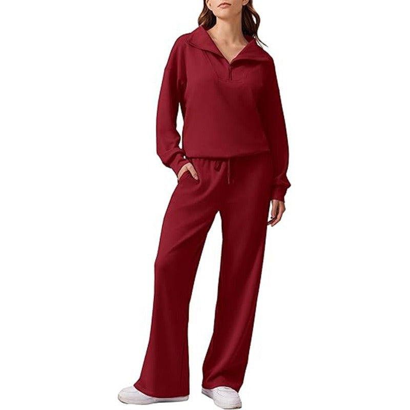 Kvinnes Uformelle Sweatpants Sett Skjora