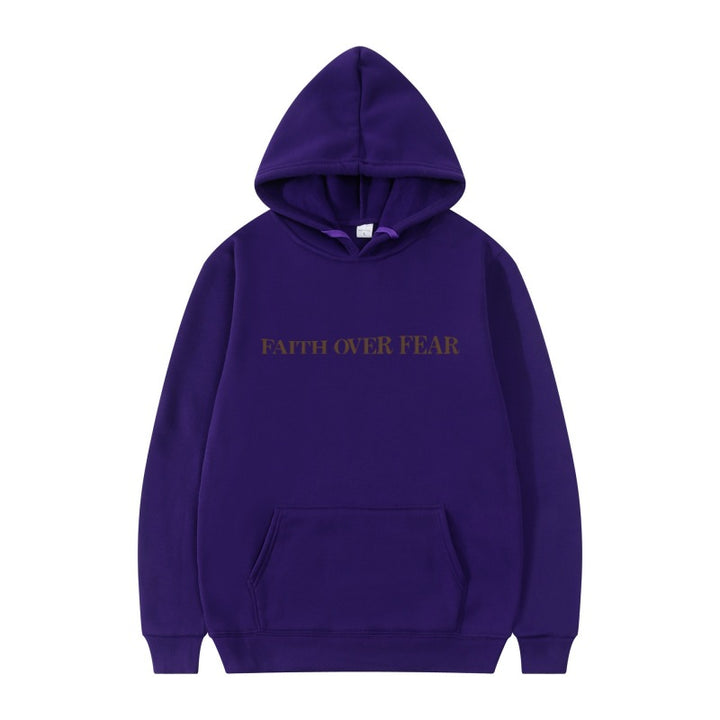 Dame hoodie med inspirerende tekst og høykvalitets håndverk Skjora