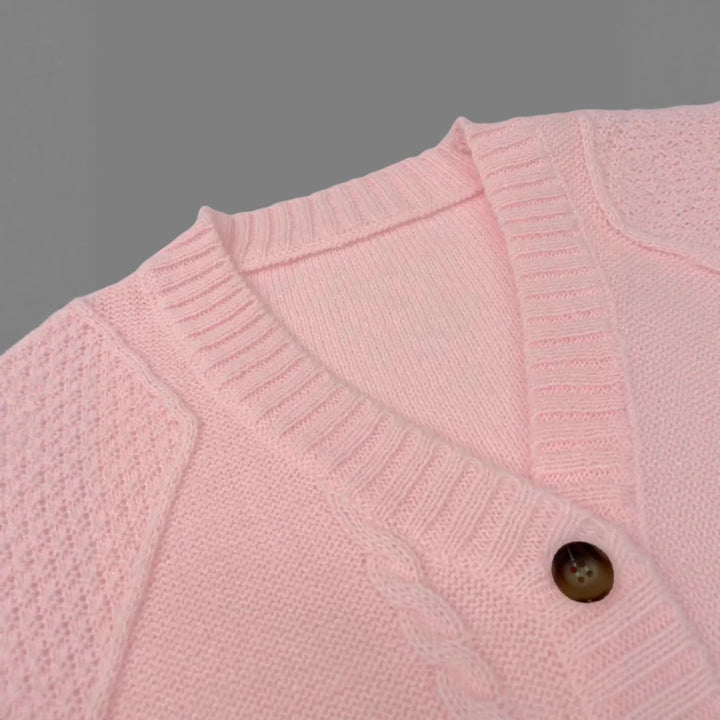 Kvinnes cardigan i avslappet oversized stil Skjora