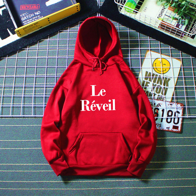 Damen Kapuzenpullover mit stilvollem Schriftzug Skjora