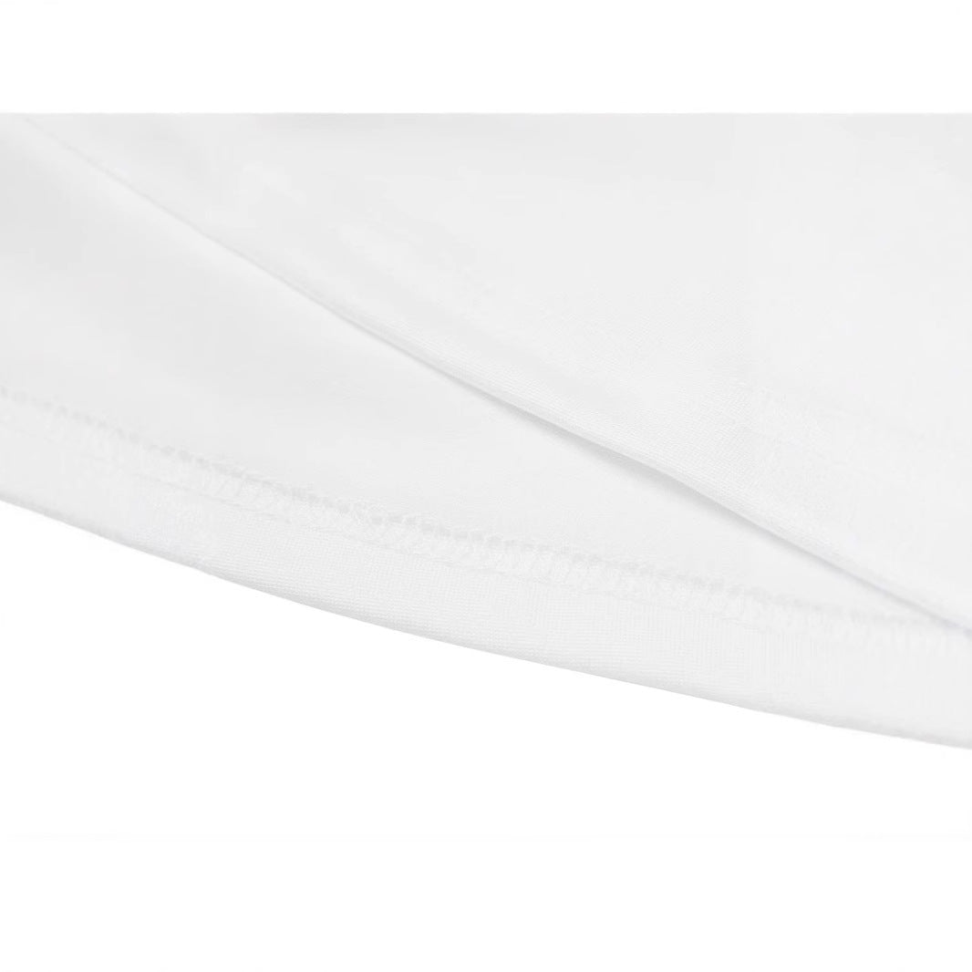 Dame Crop-T-skjorte med blomsterdesign Skjora