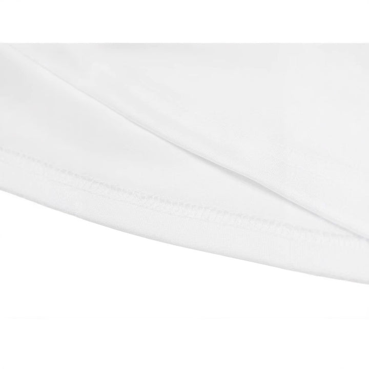 Dame Crop-T-skjorte med blomsterdesign Skjora