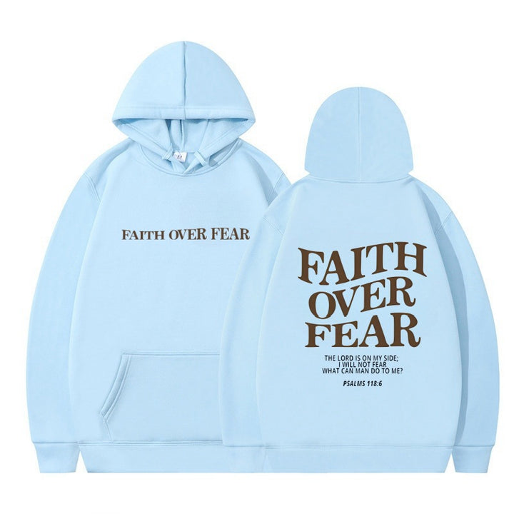 Dame hoodie med inspirerende tekst og høykvalitets håndverk Skjora