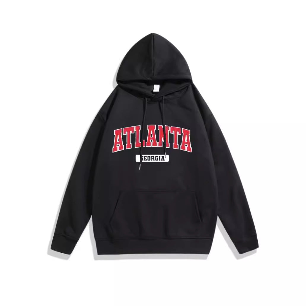 Damen Kapuzenpullover mit stylischem Atlanta-Print Skjora