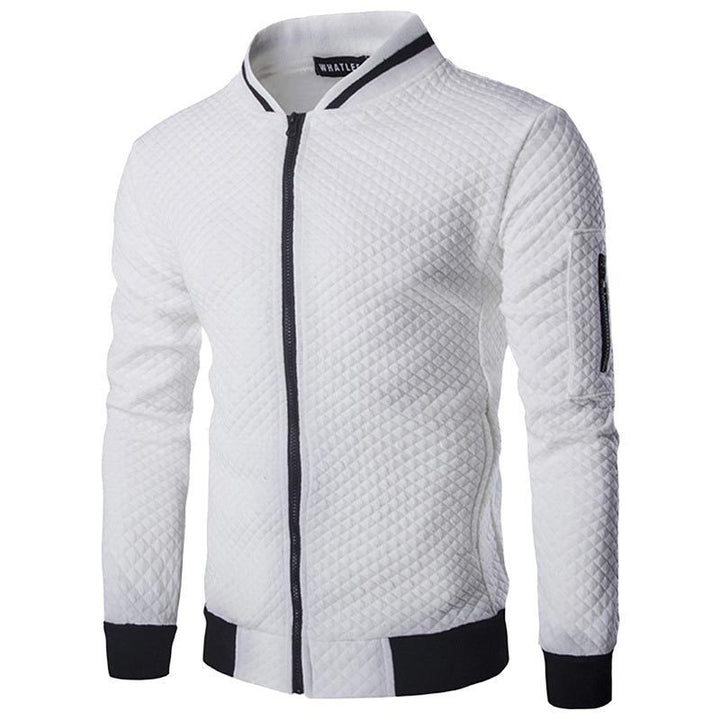Men's sports jacket with stand-up collar and functional zip pockets Skjora