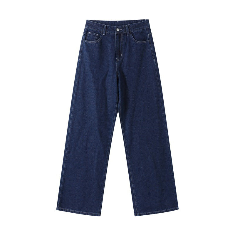 Dame vide jeans med høytlivsdesign og klassiske lommer Skjora