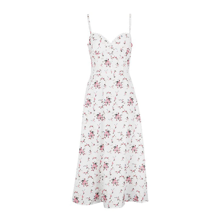 Dame sommerkjole med blomsterdesign Skjora