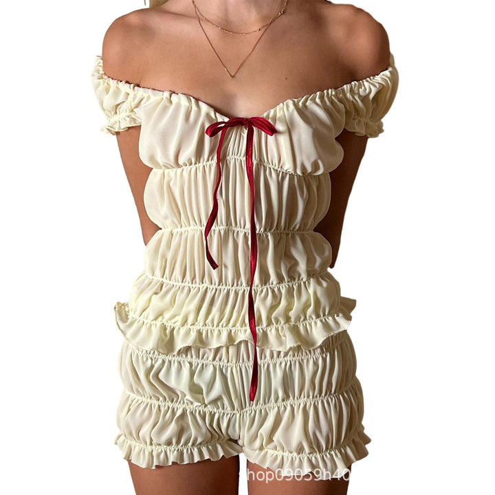 Dame Off-Shoulder Sommeroverall Skjora