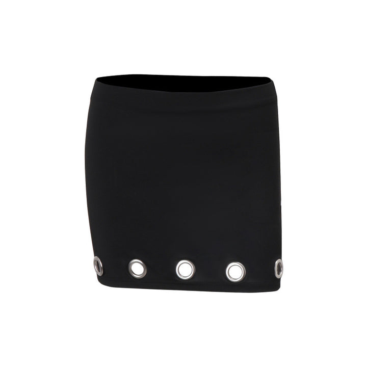Damer Sportslig Crop Top med fashionable detaljer Skjora