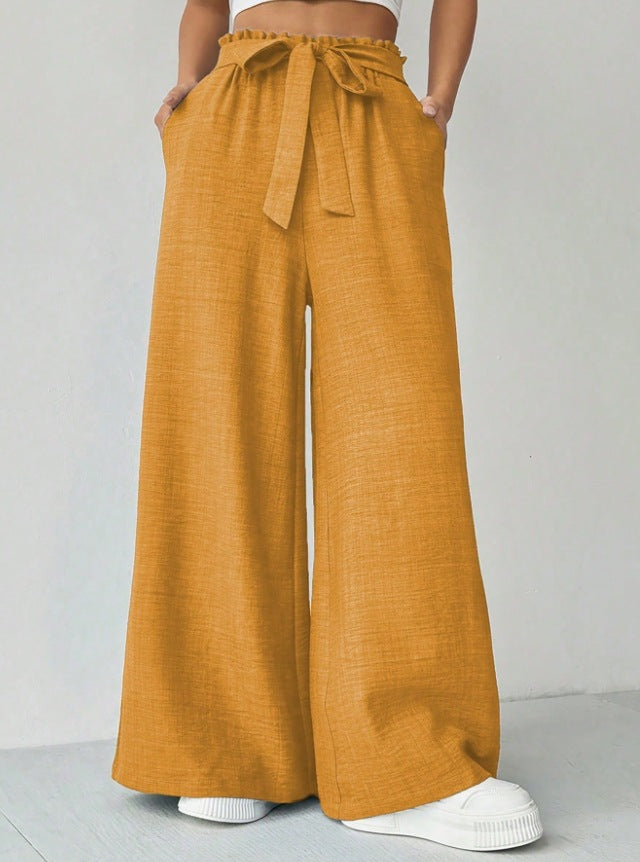 Women Wide Leg Pants Skirt