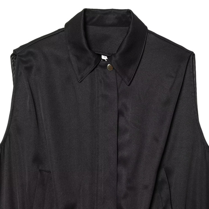 Dame ermeløs Utility Vest med sidelommer og elastisk belte Skjora