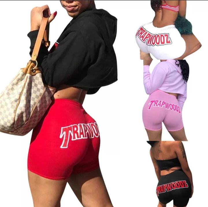 Damen Bandeau-Top und Radlerhosen Set Skjora