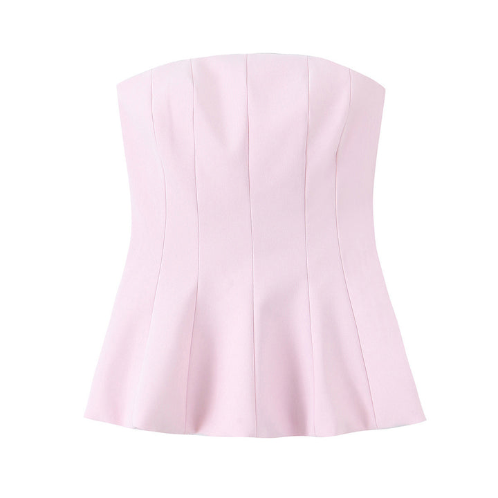 Damer Bustier-Topp med markert midje Skjora