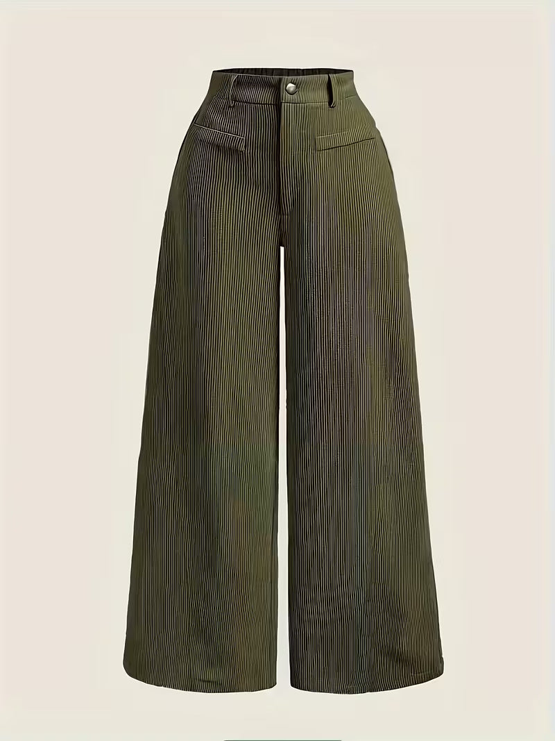 Women's Loose Corduroy Trousers Skjora