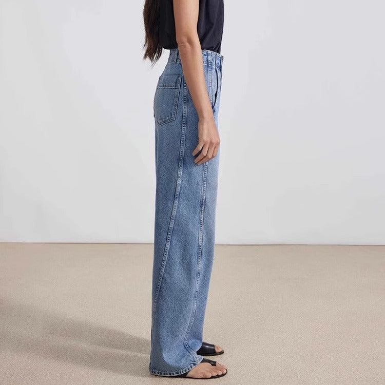Damer Høyt skårne Mom-jeans Skjora