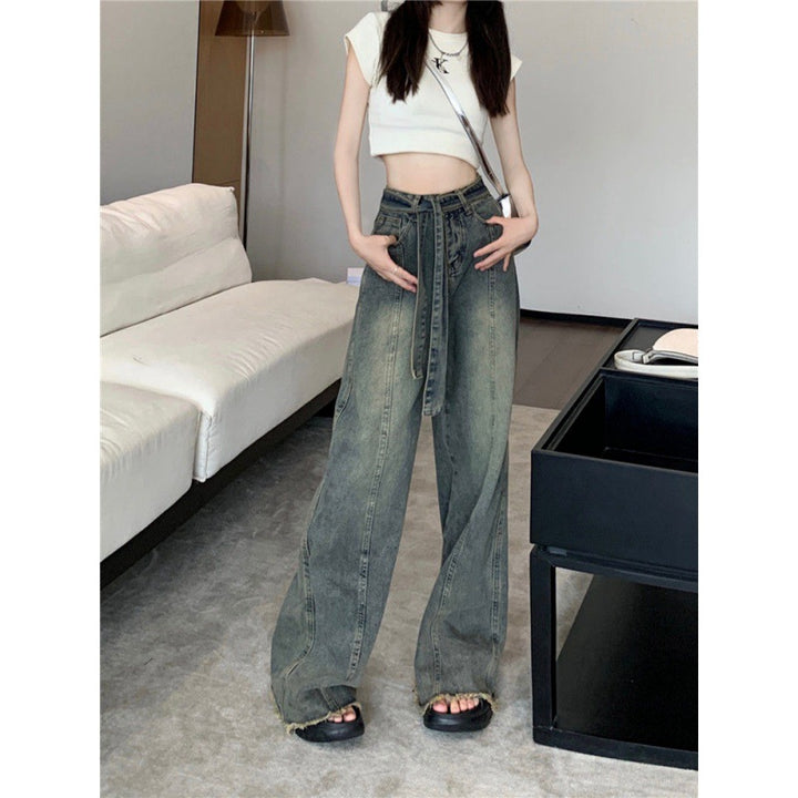Kvinnenes vide jeans Skjora