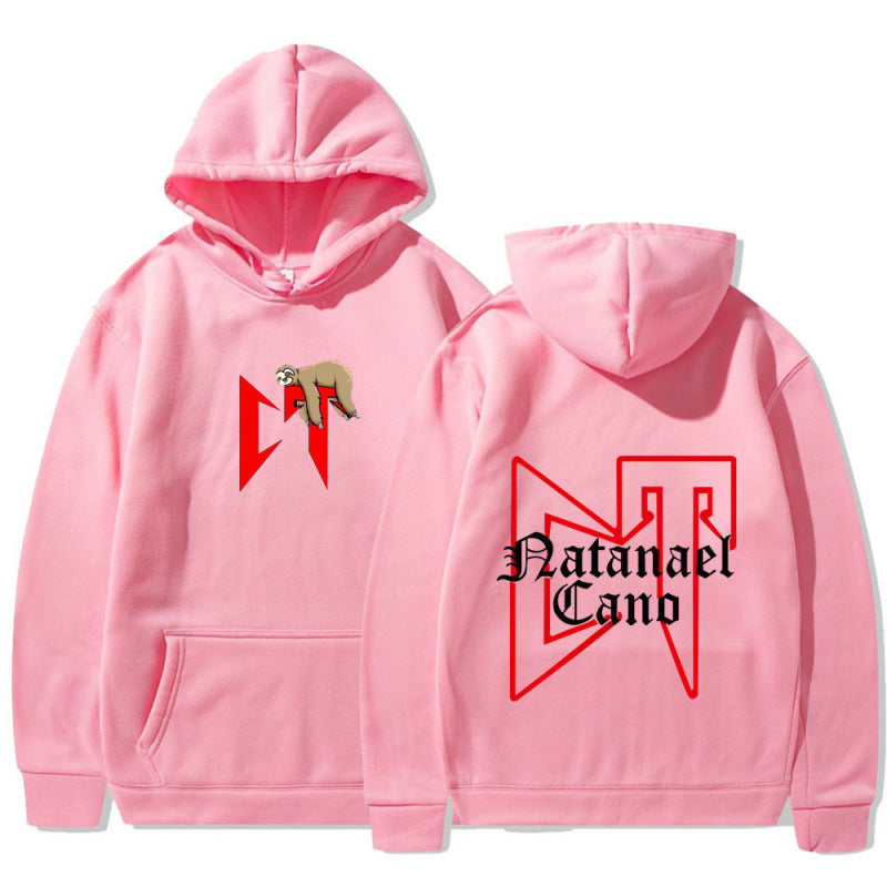 Dame hoodie med kreative dyremotiver og høykvalitets fleece Skjora