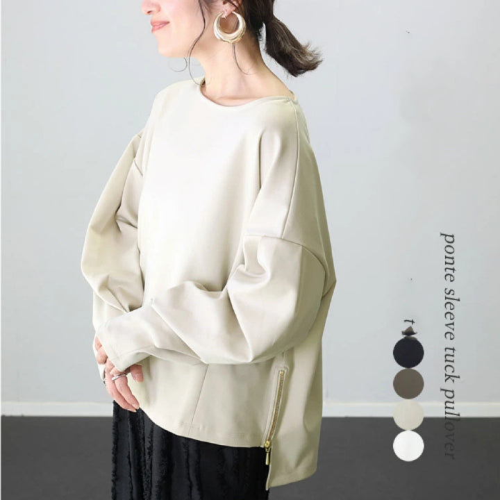 Damer oversized avslappet sweatshirt Skjora